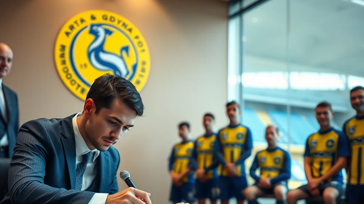 Arka Gdynia pozyskuje Marco Komendę - nowy obrońca w klubie